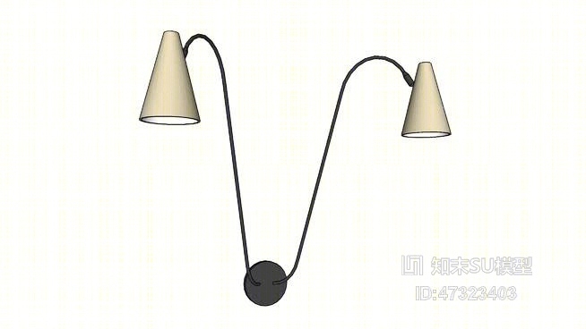 壁灯SU模型下载【ID:47323403】