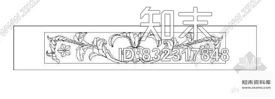 图块/节点欧式雕花图块32施工图下载【ID:832317848】