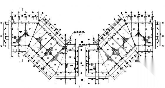 某三层临街底商办公楼建筑方案图施工图下载【ID:151510124】