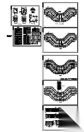 某三层临街底商办公楼建筑方案图施工图下载【ID:151510124】