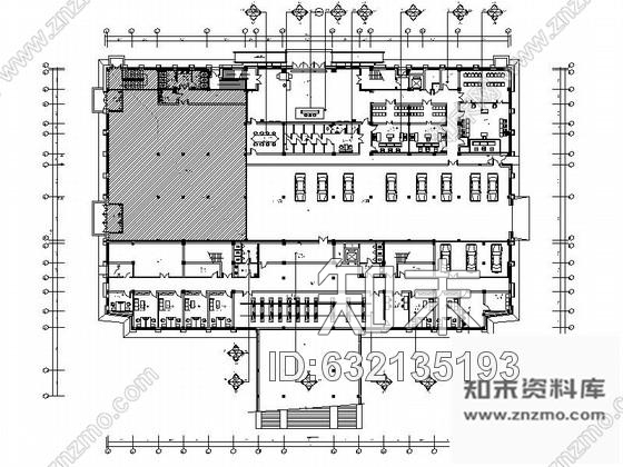 施工图吉林经济技术开发区现代法院室内CAD施工图施工图下载【ID:632135193】
