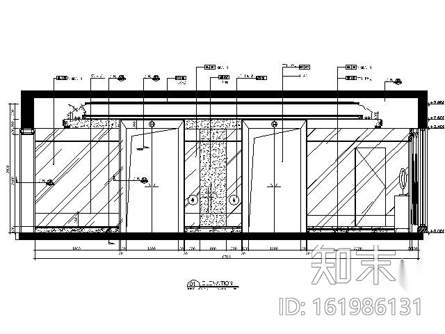 五星假日酒店电梯厅施工图（含效果）施工图下载【ID:161986131】