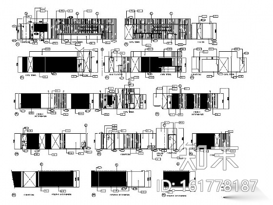 [香港]某酒店日本餐厅室内装修图（含实景）施工图下载【ID:161778187】