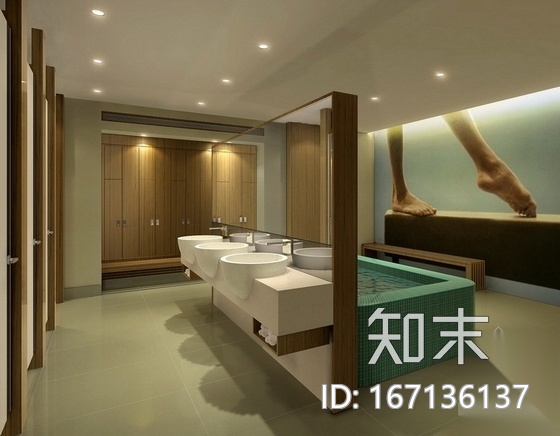 [深圳]五星级酒店公共区现代健身室及宴会前厅装修施工图...cad施工图下载【ID:167136137】