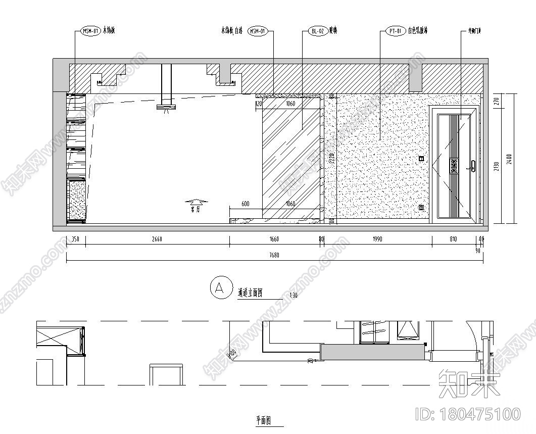 [广东]汕头香域水岸3栋住宅装修施工图施工图下载【ID:180475100】