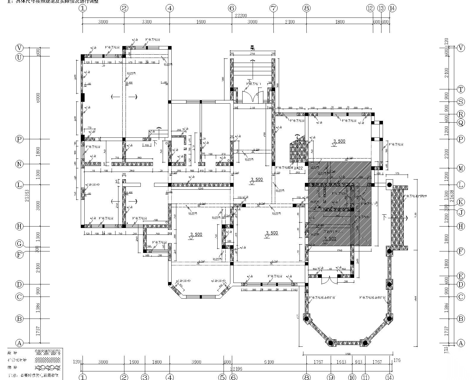 [江苏]常熟名流世纪庄园高档别墅全套装修施工图+效果...cad施工图下载【ID:160475117】