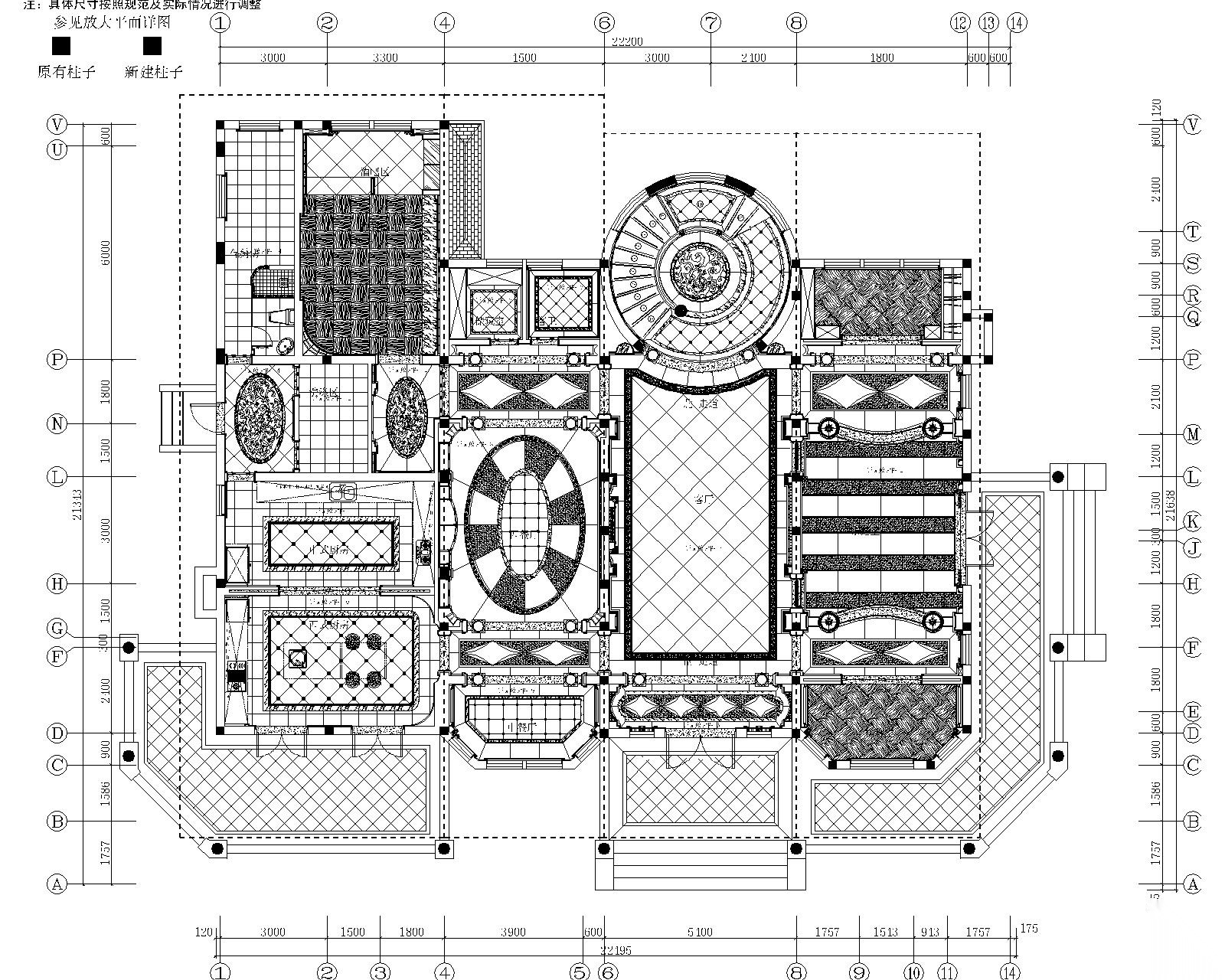 [江苏]常熟名流世纪庄园高档别墅全套装修施工图+效果...cad施工图下载【ID:160475117】