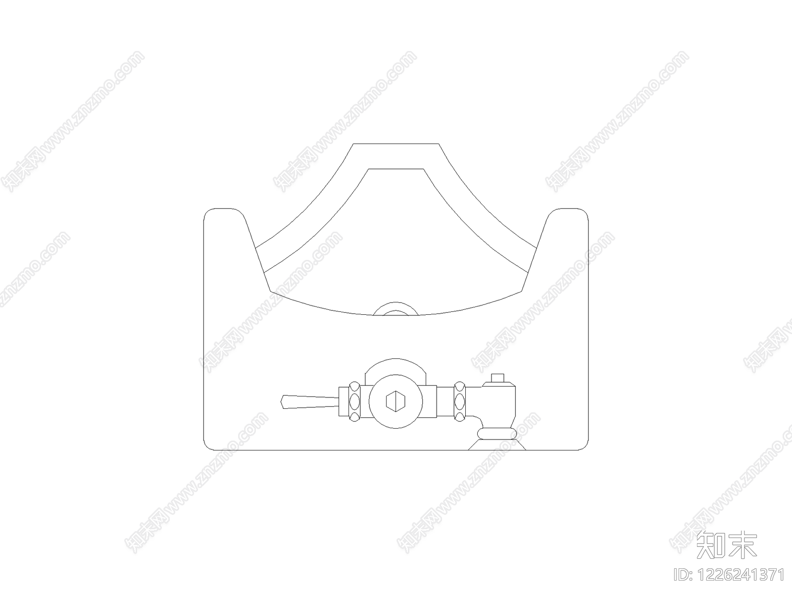 五金管件cad施工图下载【ID:1226241371】