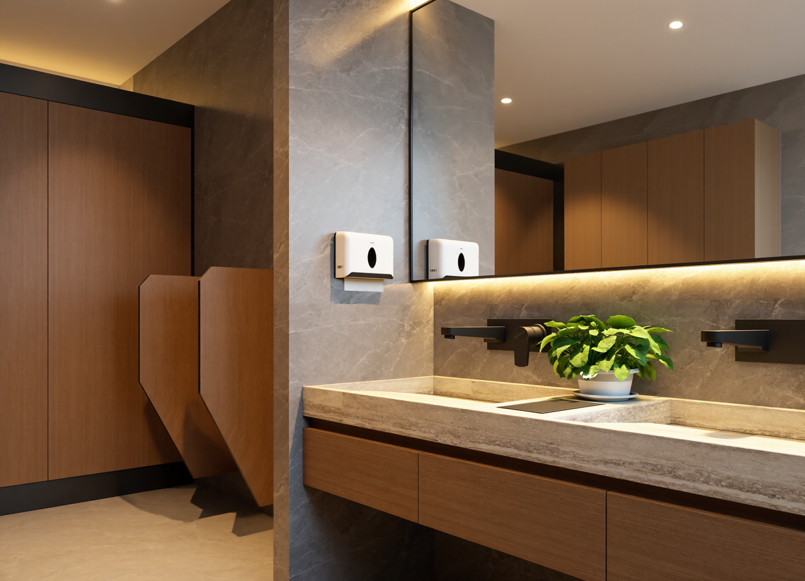 新中式酒店卫生间3D模型下载【ID:1215184963】