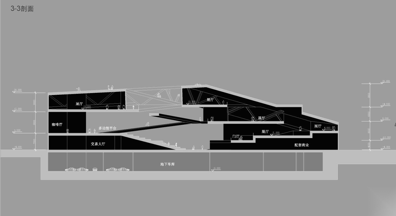 [广东]某市观兰版画基地美术馆及交易中心（CAD+文本+动...cad施工图下载【ID:151602174】