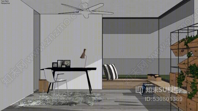 阅读角SU模型下载【ID:530801389】