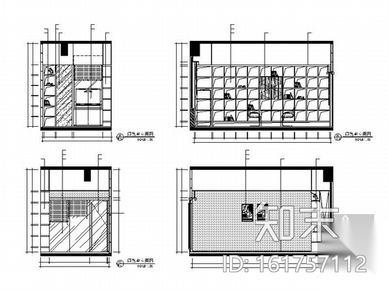 [深圳]药业公司现代风格办公室装修施工图（含效果图）cad施工图下载【ID:161757112】