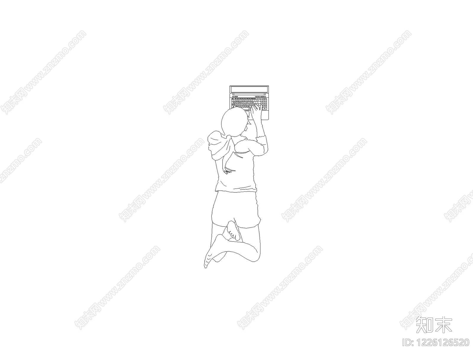 人物cad施工图下载【ID:1226126520】