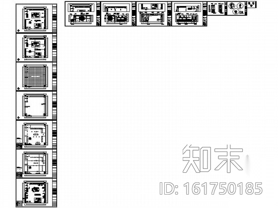 [焦作]时尚男装77平方店装修图cad施工图下载【ID:161750185】