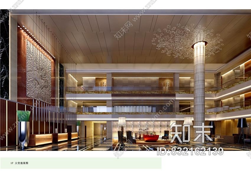 厦门宝龙铂尔曼酒店公共区域+客房区域丨施工图下载【ID:832162139】