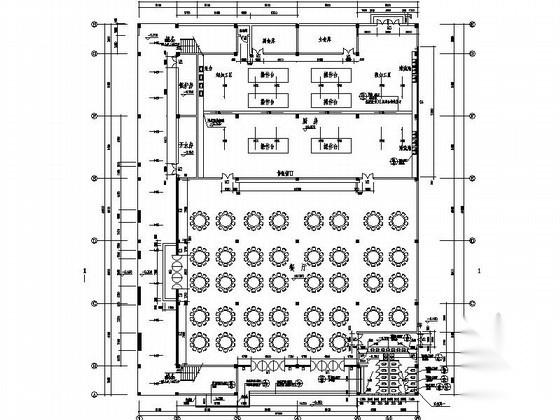 [重庆]某星光学校三层学生食堂、体育馆建筑初步图cad施工图下载【ID:165160163】