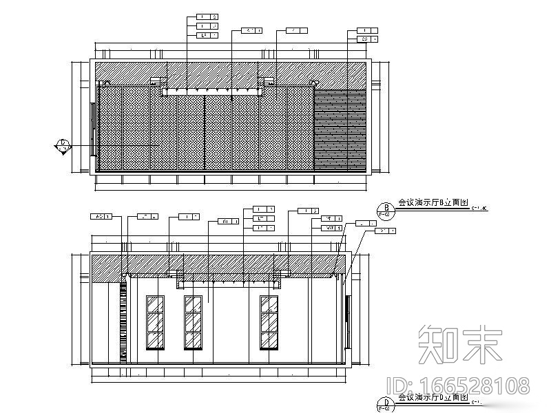 一套详细的办公空间设计施工图cad施工图下载【ID:166528108】