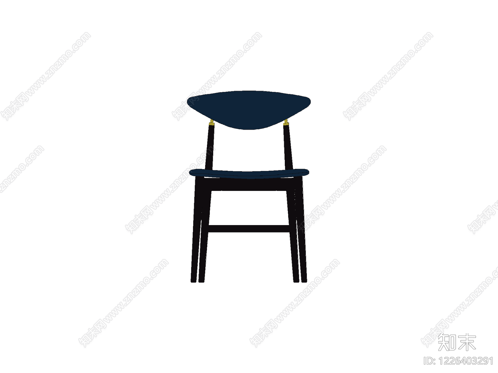 椅子cad施工图下载【ID:1226403291】