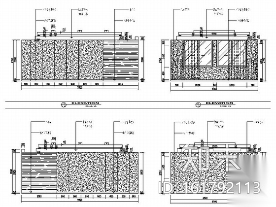 [江苏]甲级设计资质事务所设计豪华商业办公空间施工图...cad施工图下载【ID:161792113】