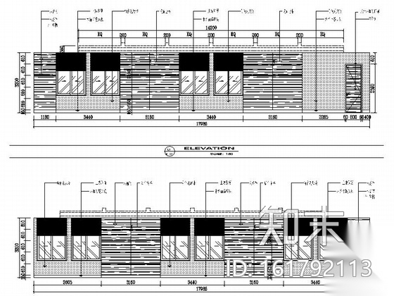 [江苏]甲级设计资质事务所设计豪华商业办公空间施工图...cad施工图下载【ID:161792113】