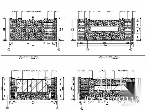 [江苏]甲级设计资质事务所设计豪华商业办公空间施工图...cad施工图下载【ID:161792113】