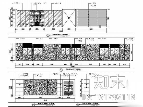 [江苏]甲级设计资质事务所设计豪华商业办公空间施工图...cad施工图下载【ID:161792113】