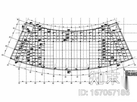 57层型钢混凝土框架核心筒结构会展宾馆结构施工图（2...施工图下载【ID:167067186】