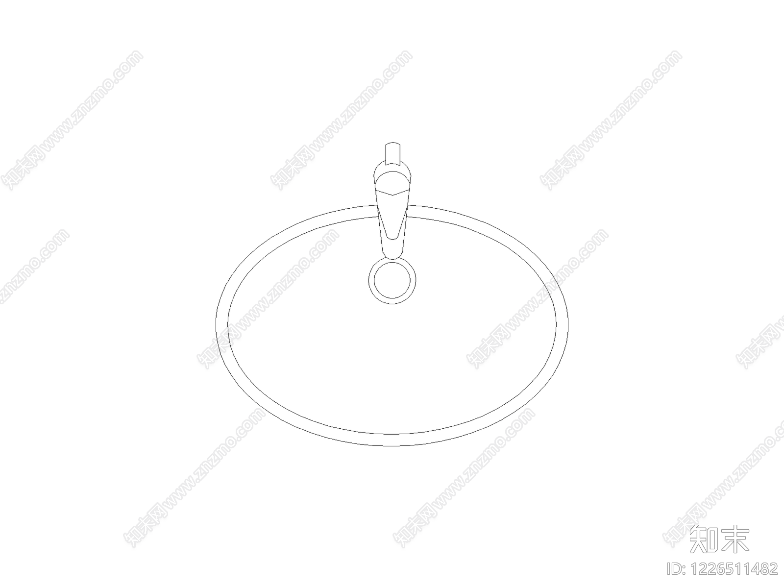 现代卫浴设施CAD图纸