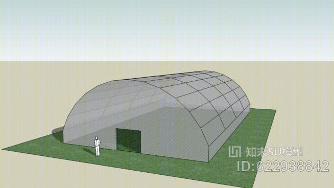 温室SU模型下载【ID:622938842】