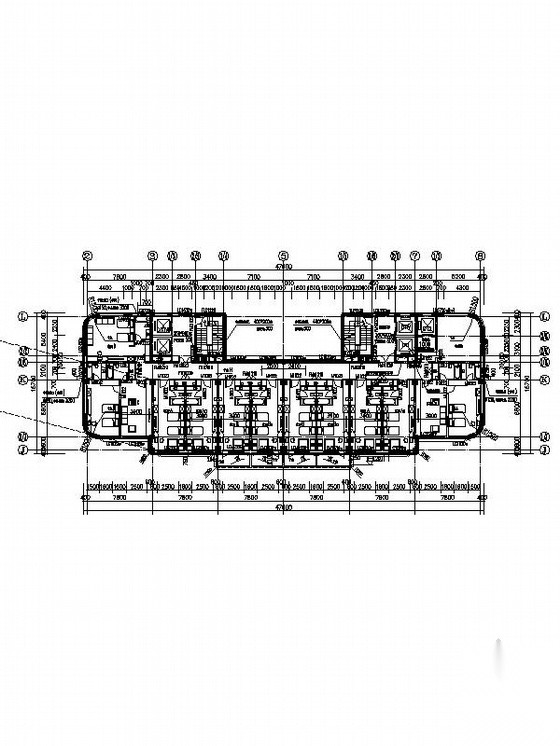 17层现代风格旧车交易市场建筑施工图cad施工图下载【ID:165140156】