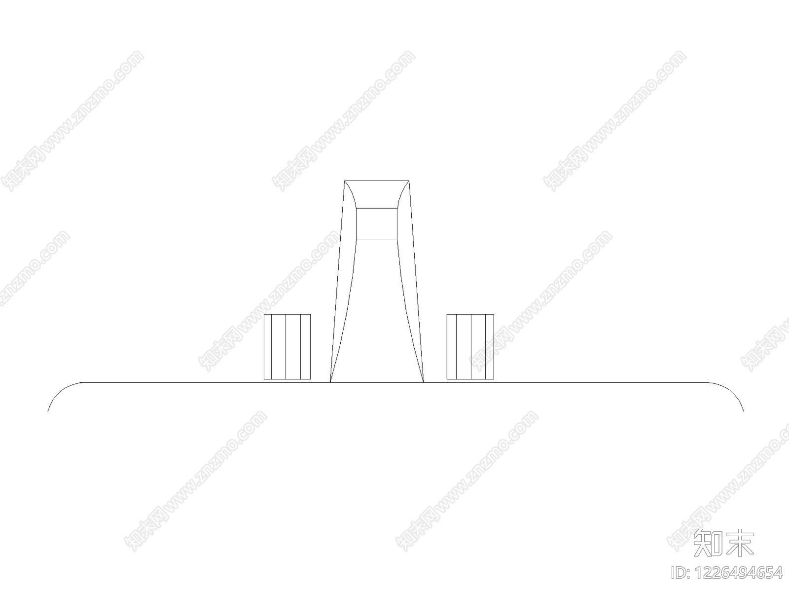 背景墙CAD图纸