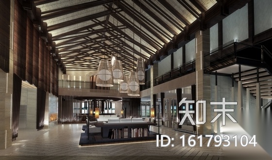 [广东]印度风情高尔夫会所室内装修CAD施工图（含效果...施工图下载【ID:161793104】