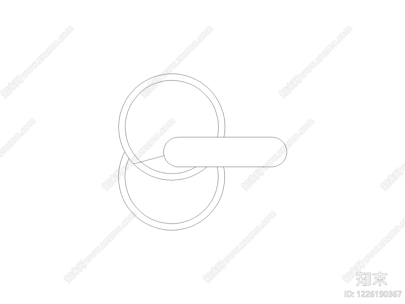 开关插座CAD图纸