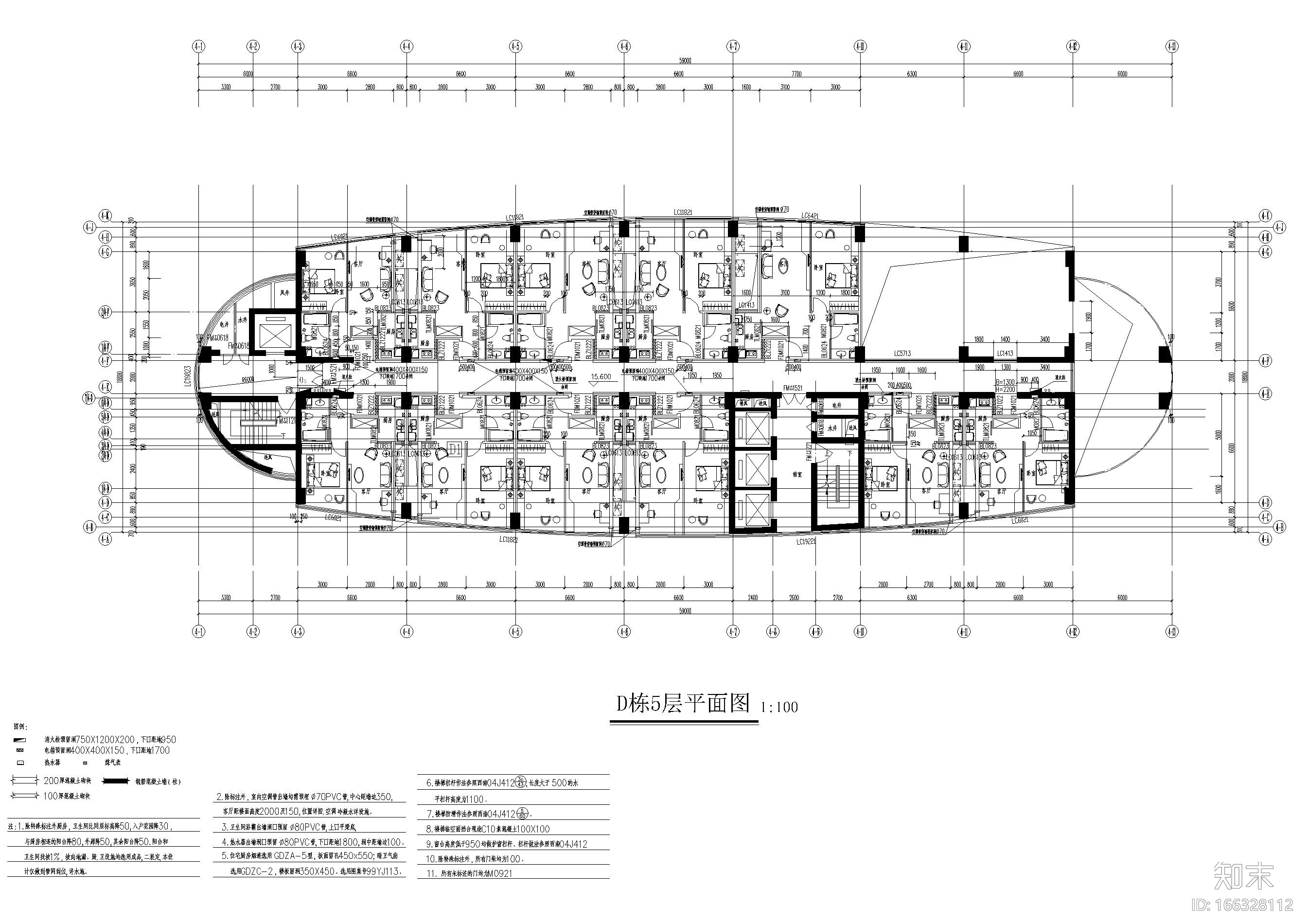 [四川]成都曼哈顿国际住宅区规划施工图cad施工图下载【ID:166328112】