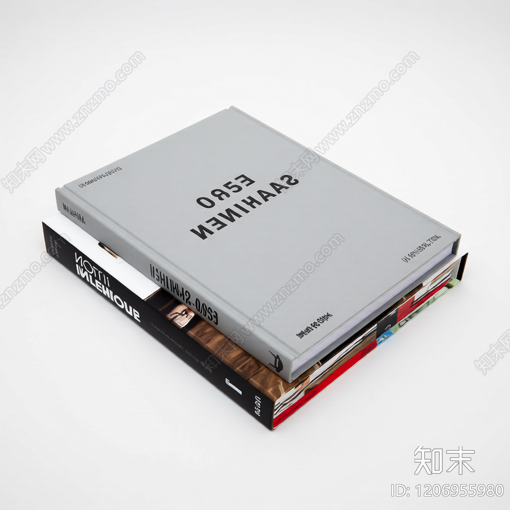 堆叠书籍模型3D模型下载【ID:1206955980】