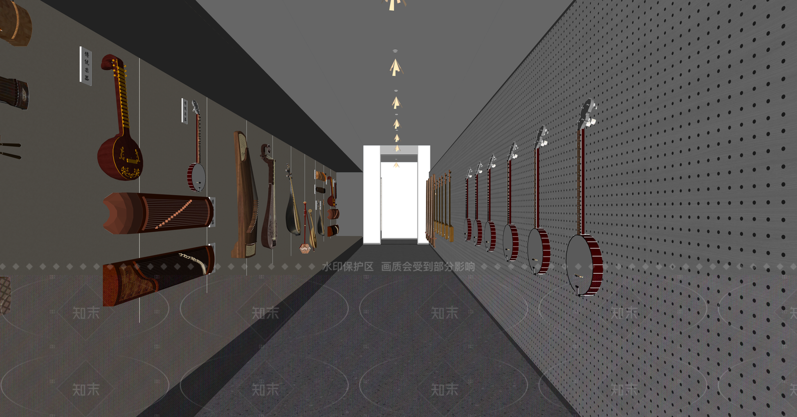 现代其他店铺SU模型下载【ID:1215937905】