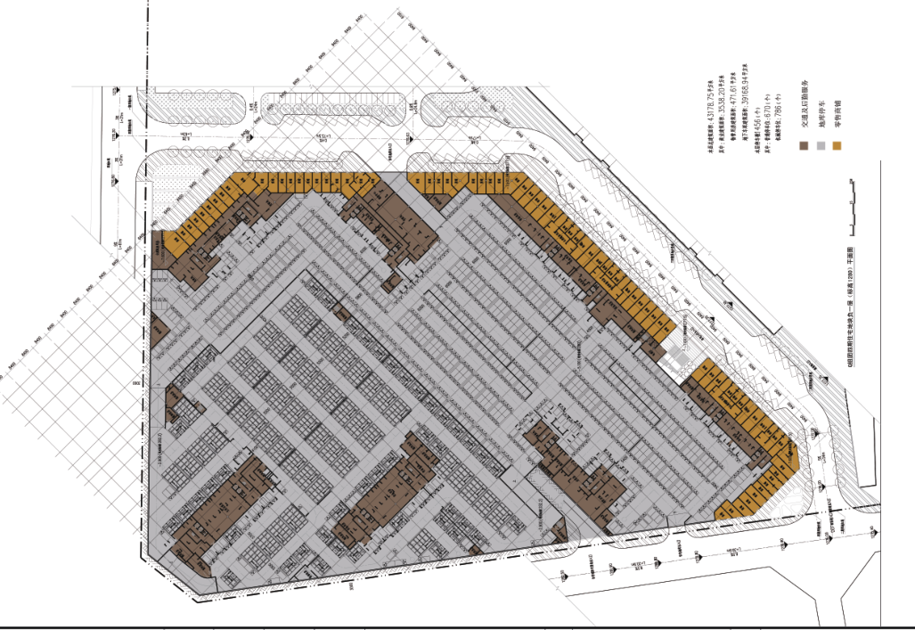 [广东]现代风格高层甲级办公楼及SOHO公寓、商业建筑设...cad施工图下载【ID:165422194】