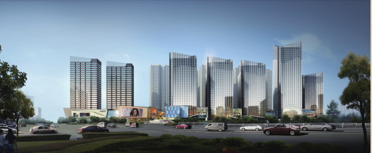 [广东]现代风格高层甲级办公楼及SOHO公寓、商业建筑设...cad施工图下载【ID:165422194】