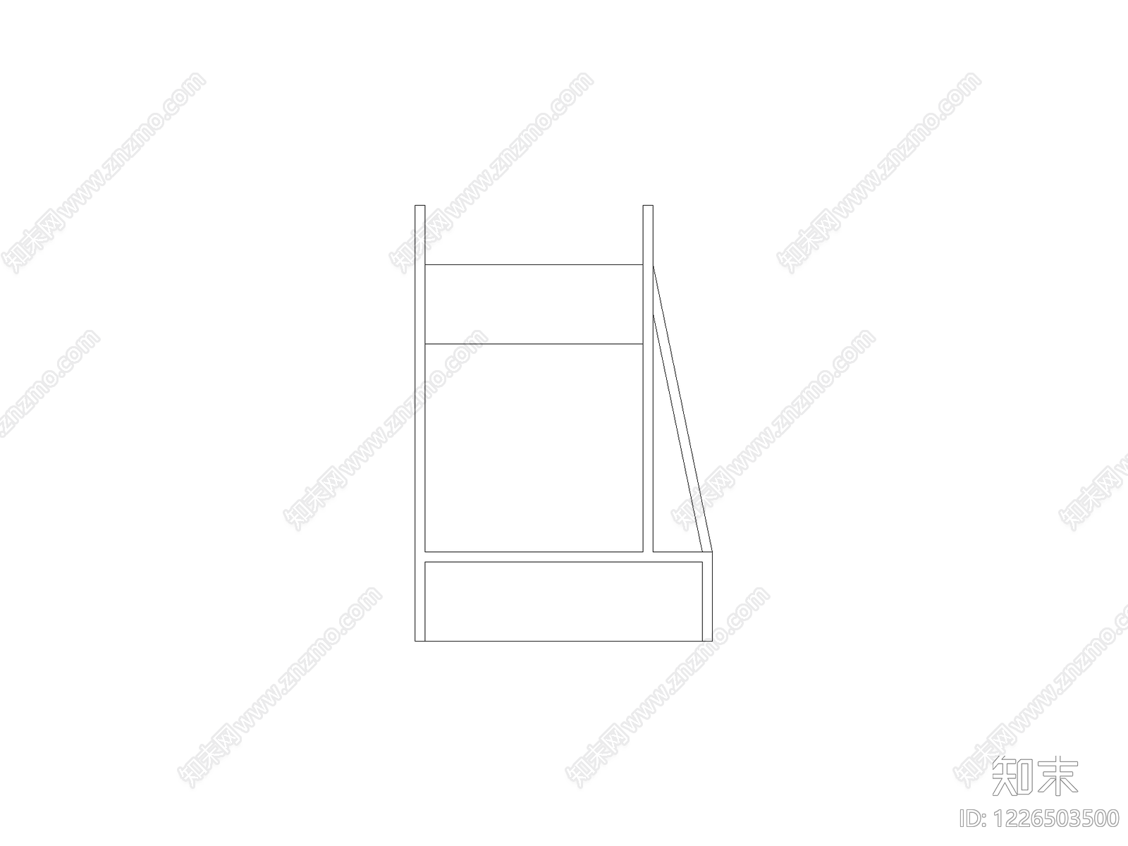 柜子cad施工图下载【ID:1226503500】