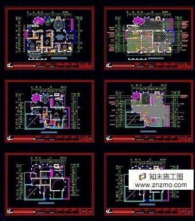 上海古北庄园2C独立别墅cad施工图下载【ID:36897468】