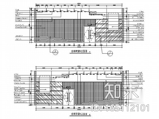 [浙江]某新建小学艺术楼装修图cad施工图下载【ID:165112101】