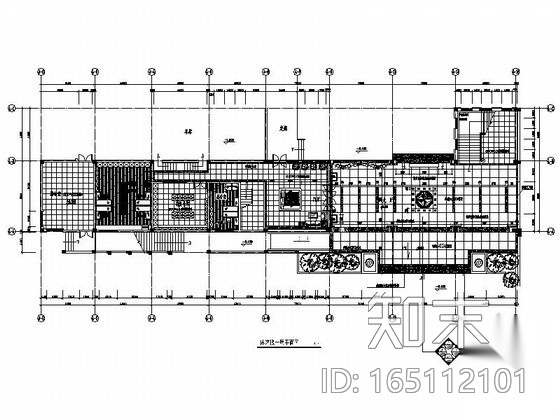 [浙江]某新建小学艺术楼装修图cad施工图下载【ID:165112101】