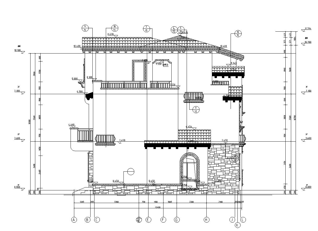 [四川]超高层及低层框架剪力墙结构住宅建筑施工图（含商...cad施工图下载【ID:167533115】