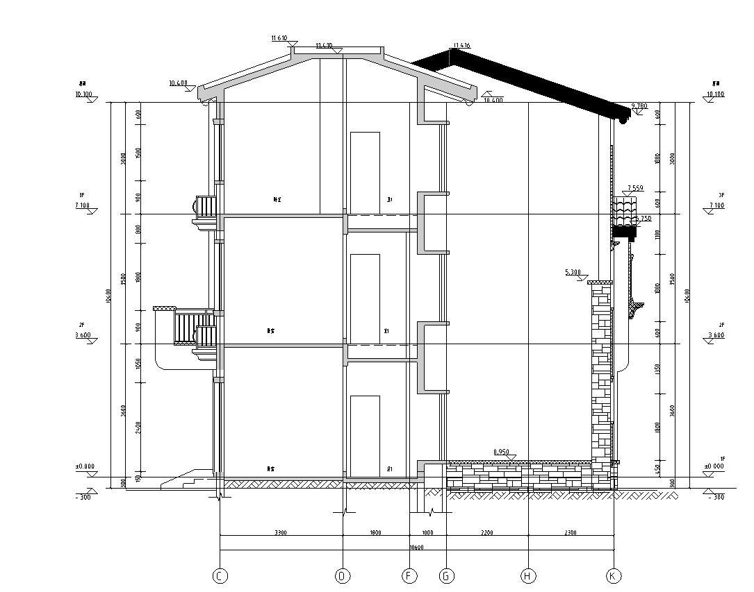 [四川]超高层及低层框架剪力墙结构住宅建筑施工图（含商...施工图下载【ID:149777133】