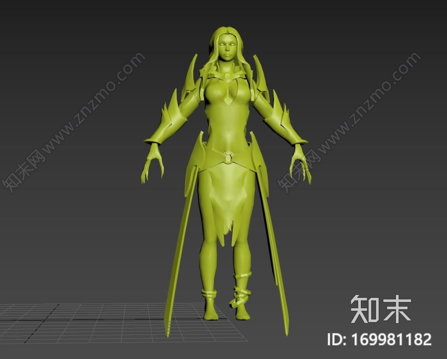 heldark_冥界女神赫尔3d打印模型下载【ID:169981182】