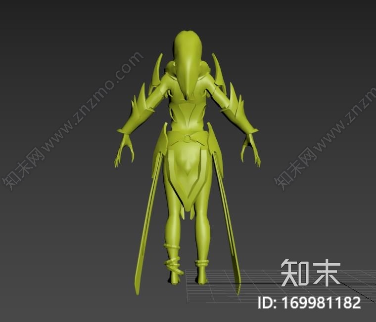 heldark_冥界女神赫尔3d打印模型下载【ID:169981182】