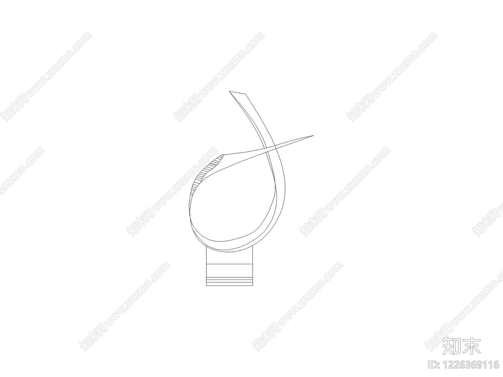 五金管件cad施工图下载【ID:1226369116】