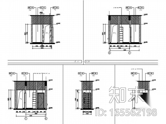 [江苏]某技师学院学员宿舍楼大堂装修图cad施工图下载【ID:165562198】