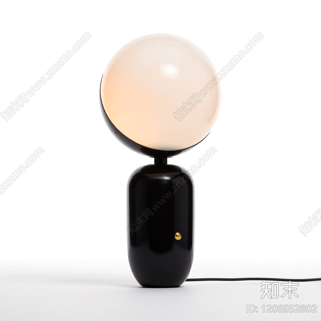 球形台灯3D模型下载【ID:1206952802】