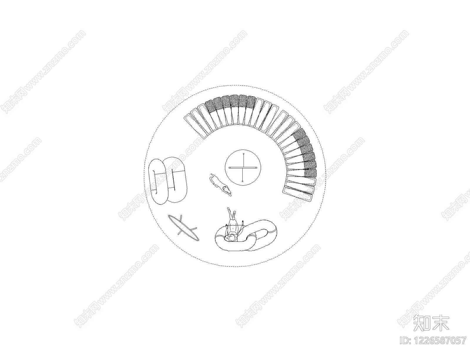 现代家装图库CAD图纸